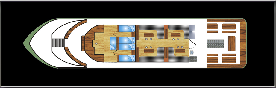 Interior shot Black Manta Upper Deck